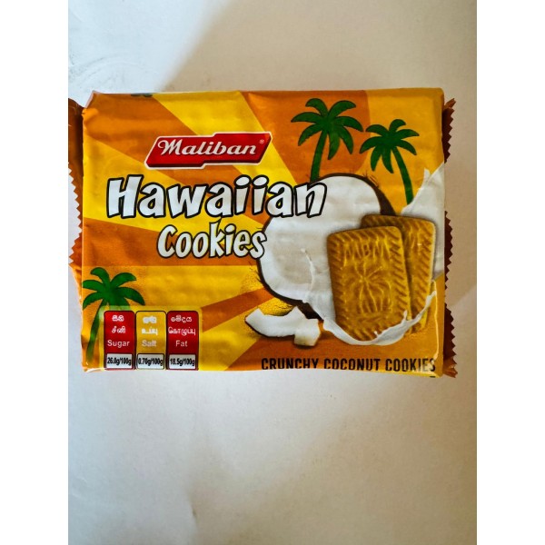 Maliban Hawaiian Cookies 200g