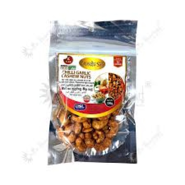 Indu Sri Chilli Garlic Cashew Nuts 100g